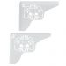 Par Mãos Francesas Decorativas 20cm Canto Gamer Let's Play A