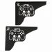 Par Mãos Francesas Decorativas 20cm Canto Gamer Let's Play A