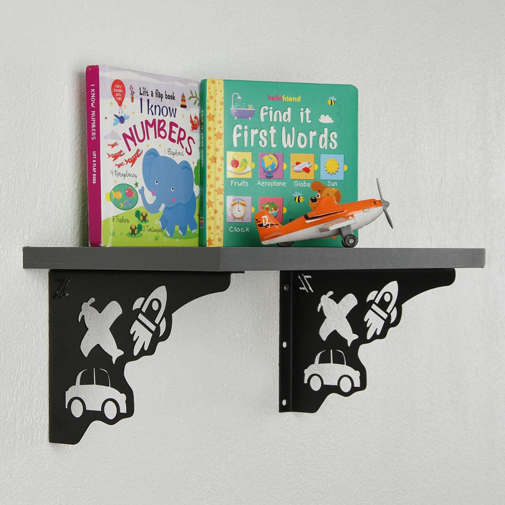 Par Mãos Francesas Decorativas 20cm Foguete Carro e Avião Pr