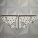Par Mãos Francesas Decorativas Branca 20cm Prateleira Menino