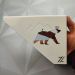 Par Mãos Francesas Urso Polar Branco Decorativa 20cm Ornamentada Zarg