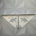 Par Mãos Francesas Urso Polar Branco Decorativa 20cm Ornamentada Zarg