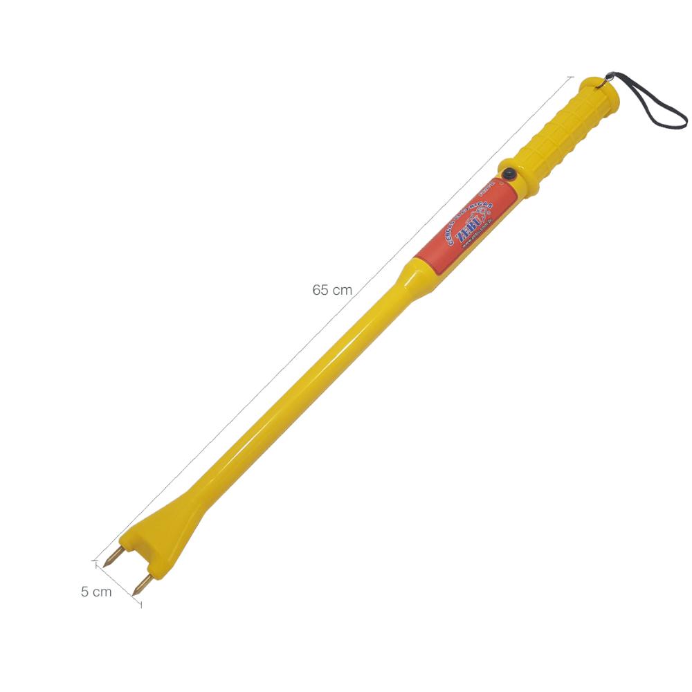 Ferrão Eletrônico Bastão Choque 9 Volts para Manejo Recarregável