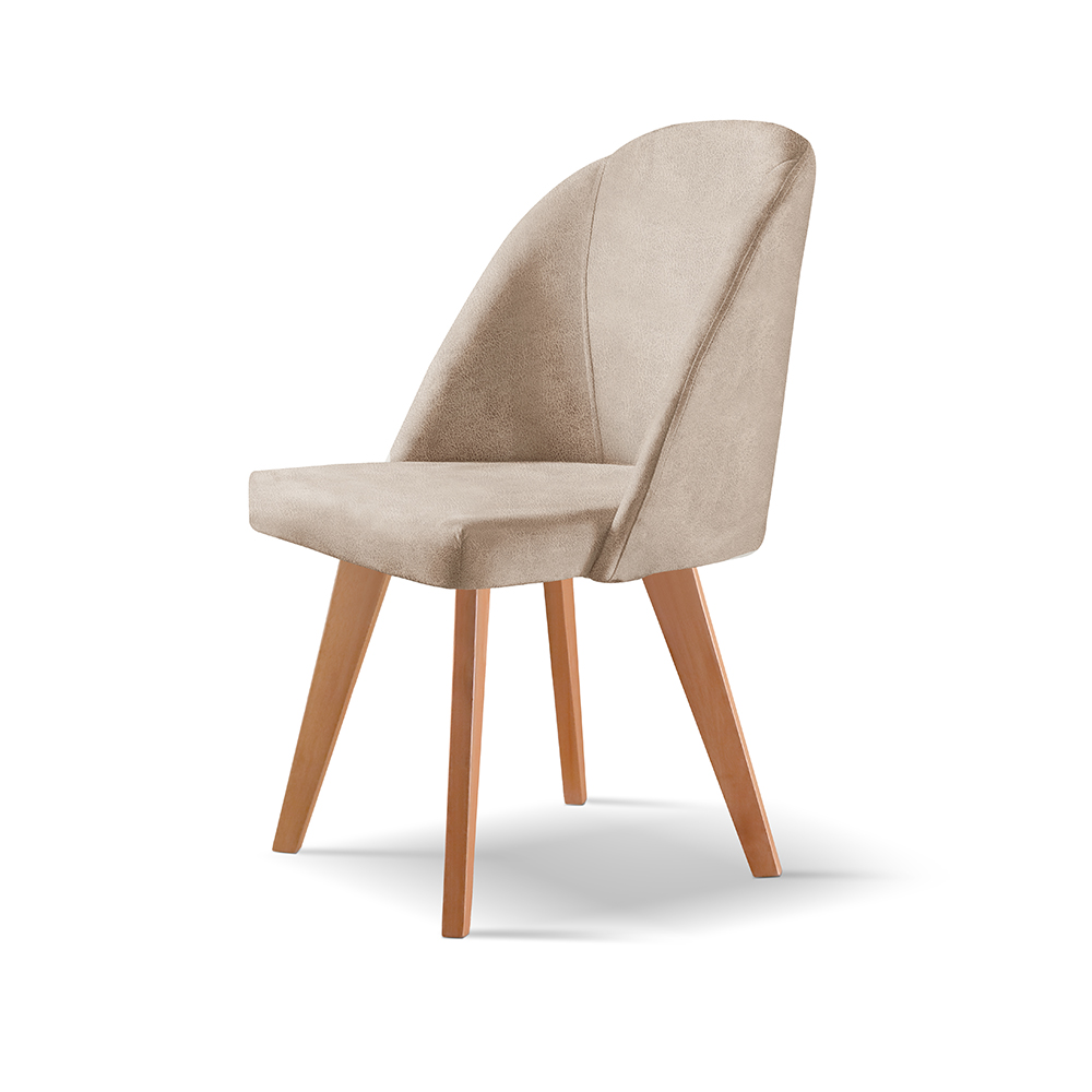 Cadeira Para Mesa De Jantar Lua - Milano Bege