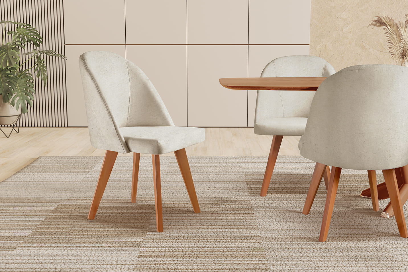 Cadeira Para Mesa De Jantar Lua