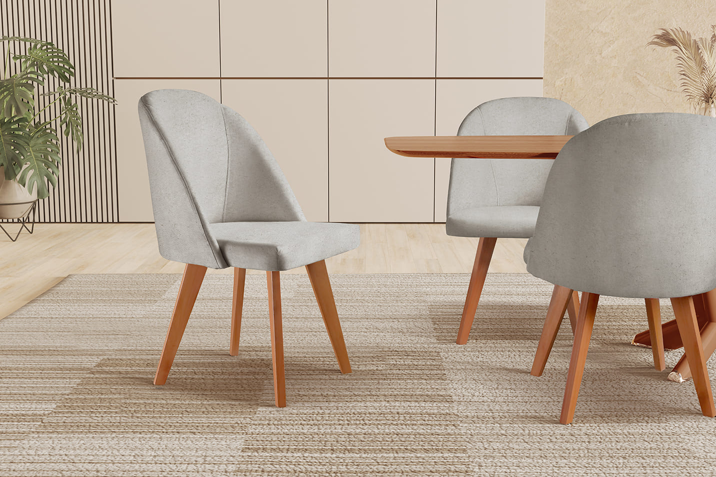 Cadeira Para Mesa De Jantar Lua