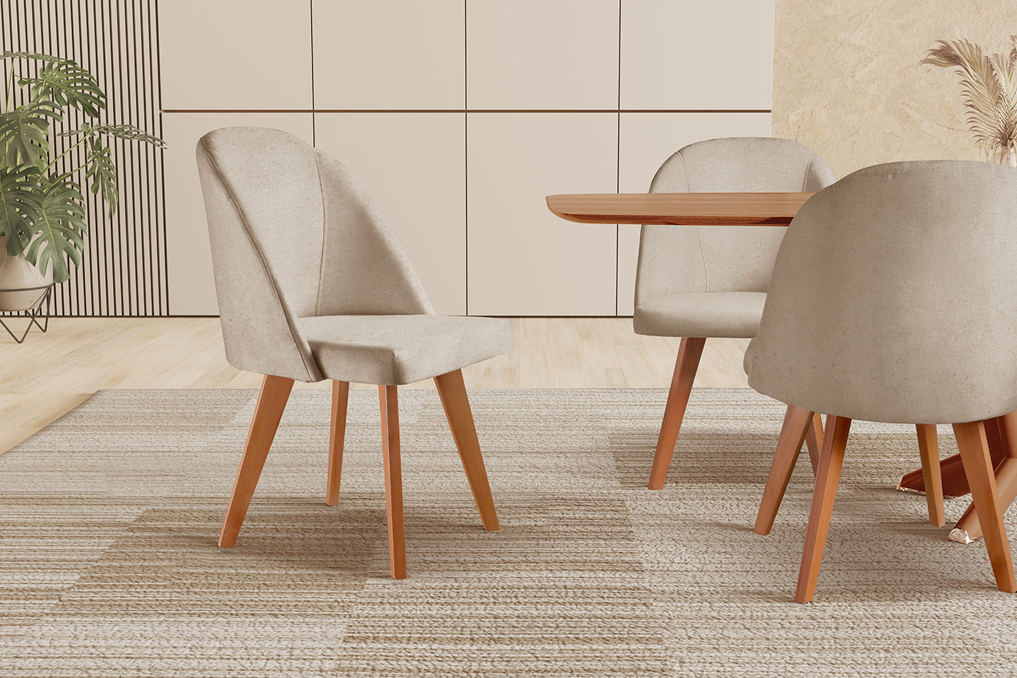 Cadeira Para Mesa De Jantar Lua