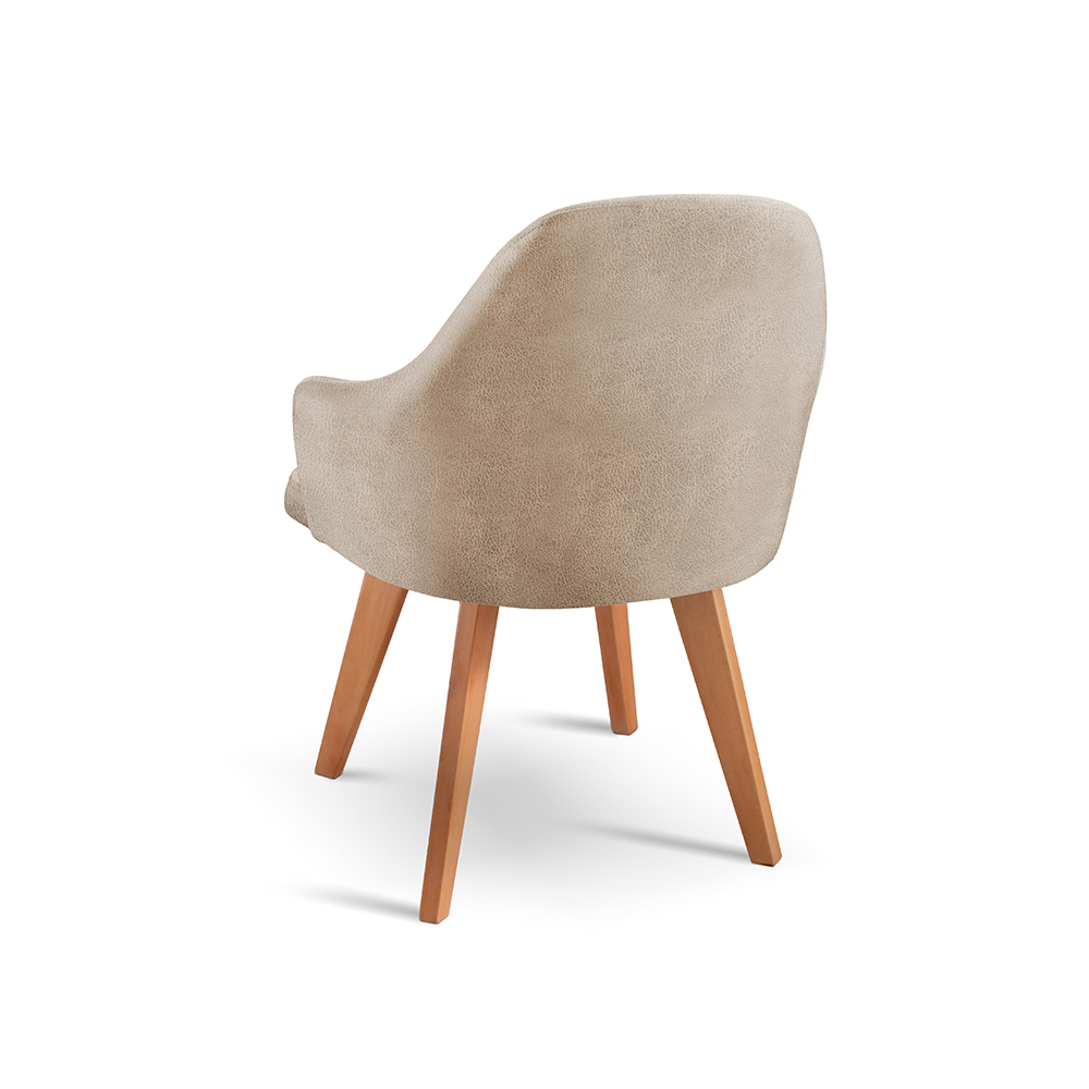 Cadeira Para Mesa De Jantar Manuela - Milano Bege