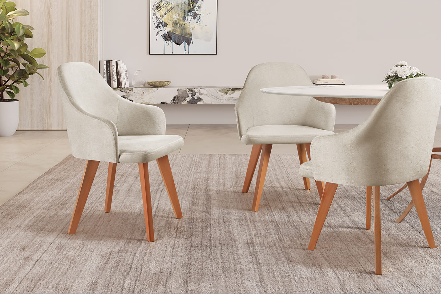 Cadeira Para Mesa De Jantar Manuela