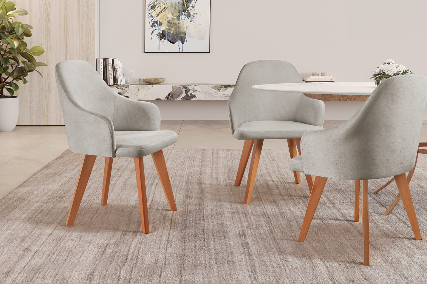 Cadeira Para Mesa De Jantar Manuela