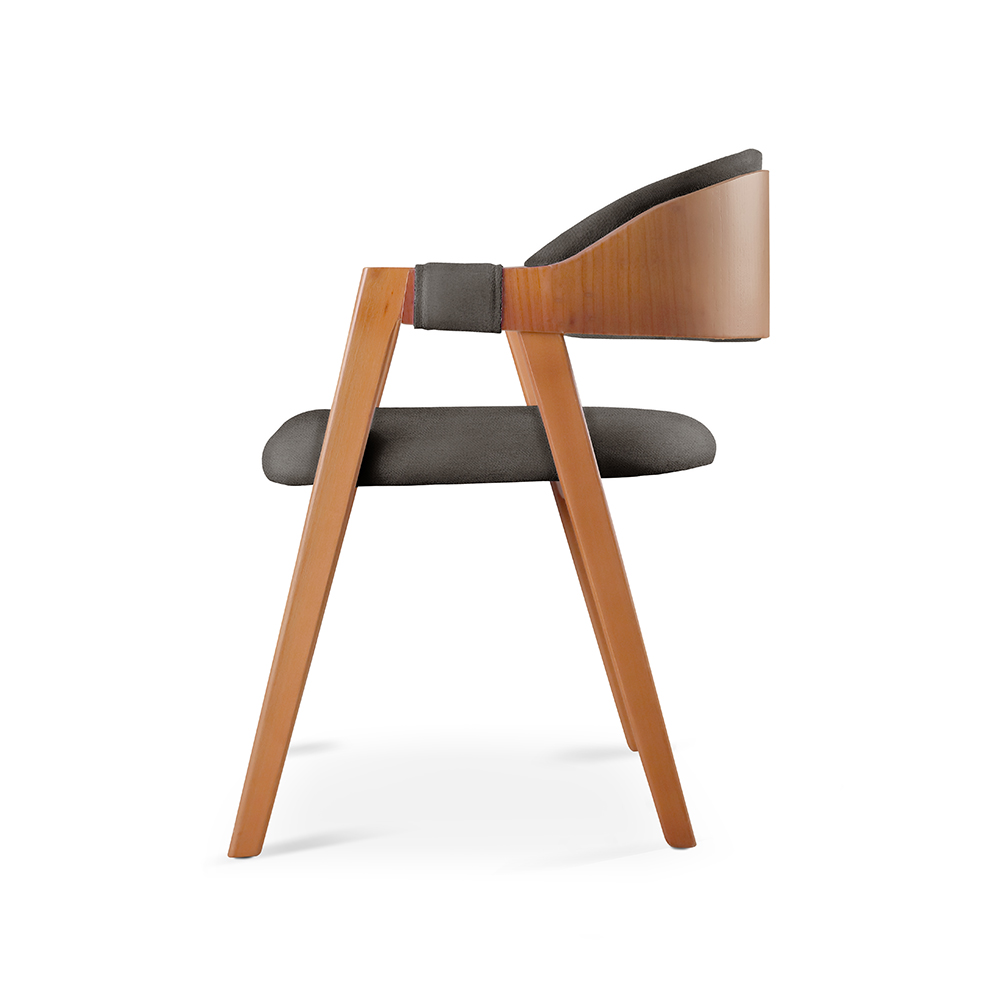 Cadeira Para Mesa de Jantar Gaia - Linho Preto
