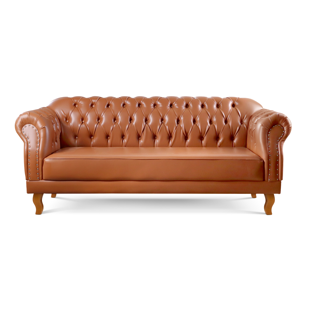 Conjunto Sofá E Poltronas Chesterfield Duque