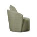 Poltrona Decorativa Curva Califórnia Bouclé Verde