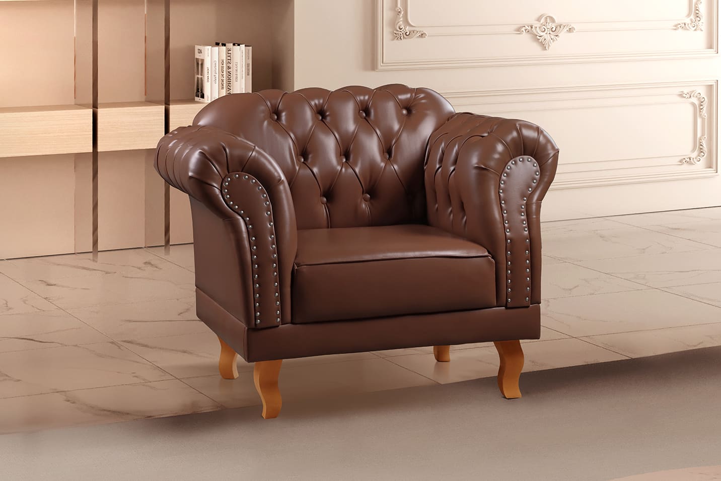 Poltrona Duque Chesterfield