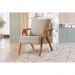 Poltrona Mona Luxo - Linho Bege