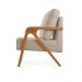 Poltrona Mona Luxo - Linho Bege