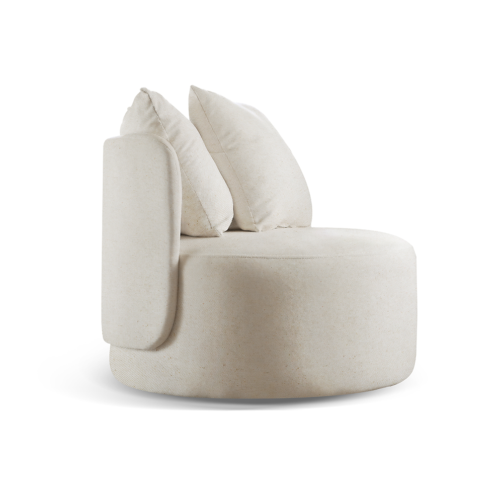 Poltrona Redonda Orgânica Moon