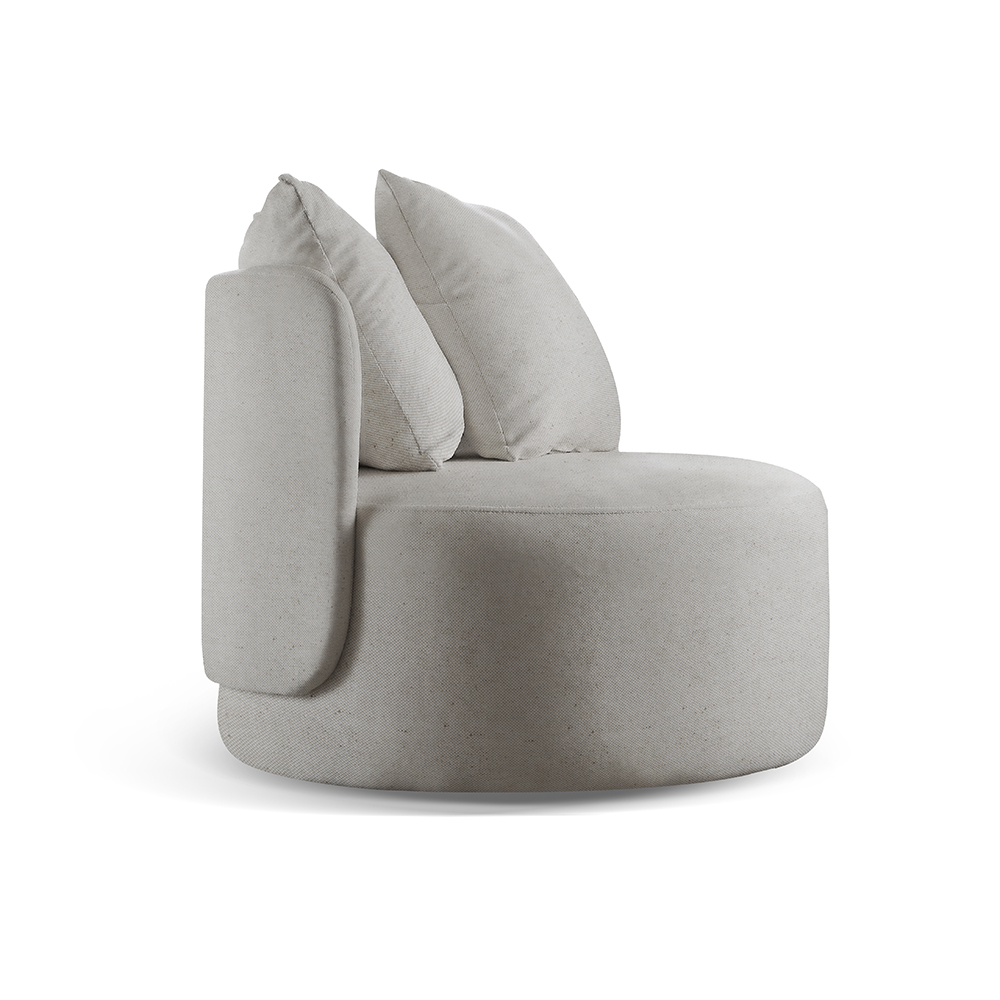 Poltrona Redonda Orgânica Moon