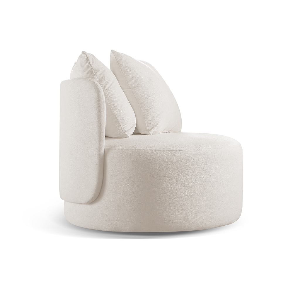 Poltrona Redonda Orgânica Moon