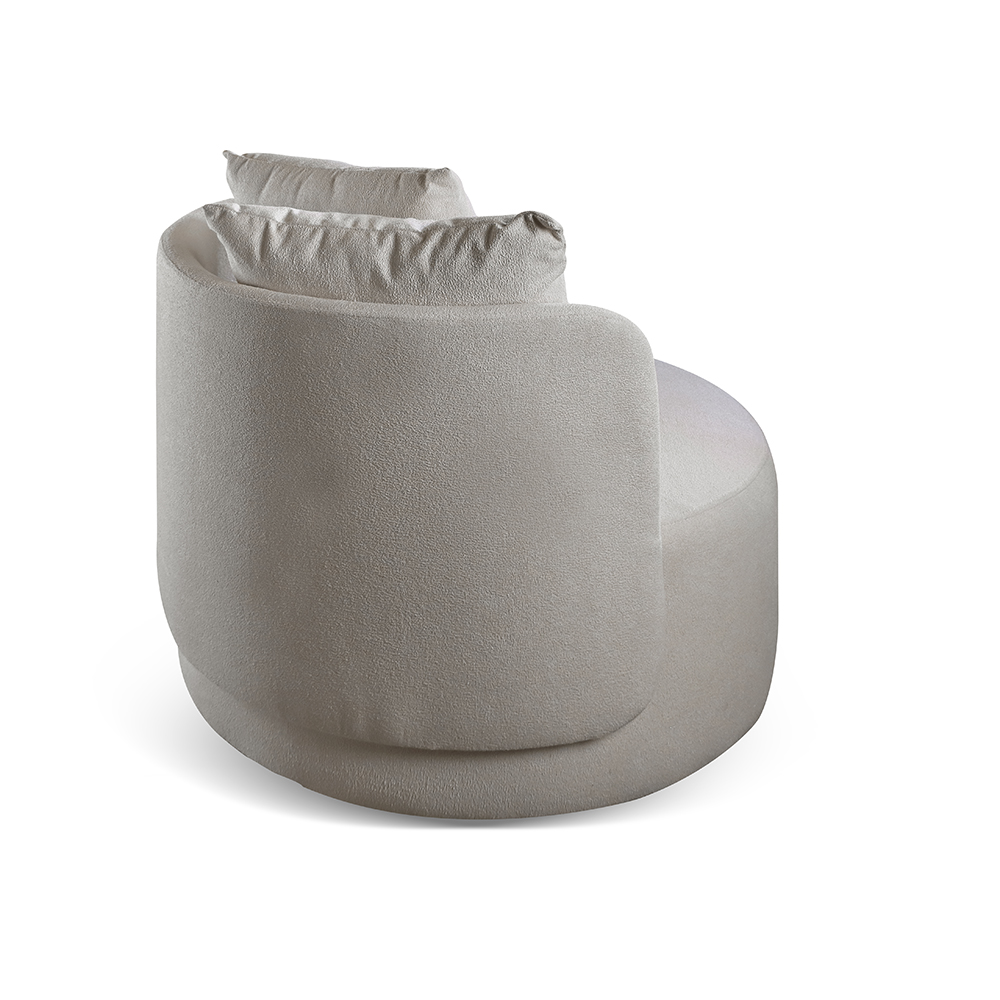 Poltrona Redonda Orgânica Moon