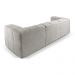 Sofá Box 3 Lugares - Bouclé Cinza