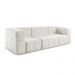 Sofá Box 3 Lugares - Bouclé Nude