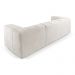 Sofá Box 3 Lugares - Bouclé Nude