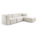 Sofá Box 3 Lugares - Bouclé Nude