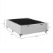 Baú Box Casal - 44x138x188cm - Couro Branco