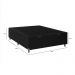 Baú Box Casal - 44x138x188cm - Couro Preto