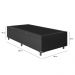 Baú Box Solteiro - 44x88x188cm - Couro Preto