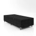 Baú Box Solteiro - 44x88x188cm - Suede Preto