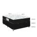 Cama Box Baú Casal + Colchão D33 One Face - 61x138x188cm - Suede Preto