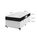 Cama Box Baú Solteiro + Colchão D33 One Face - 61x88x188cm - Couro Branco