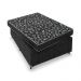 Cama Box Baú Viúva + Colchão D20 - 56x128x188cm - Suede Preto