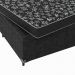 Cama Box Baú Viúva + Colchão D20 - 56x128x188cm - Suede Preto