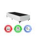 Cama Box Solteiro + Colchão D33 One Face -  56x88x188cm - Couro Branco