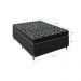 Cama Box Viúva + Colchão D20 - 51x128x188cm - Suede Preto