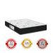 Cama Box Viúva + Colchão D33 One Face - 56x128x188cm - Couro Preto