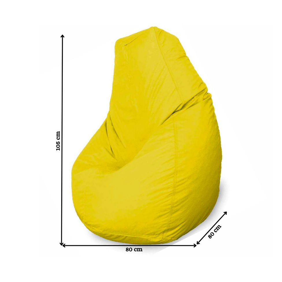 Puff Gota em Amarelo