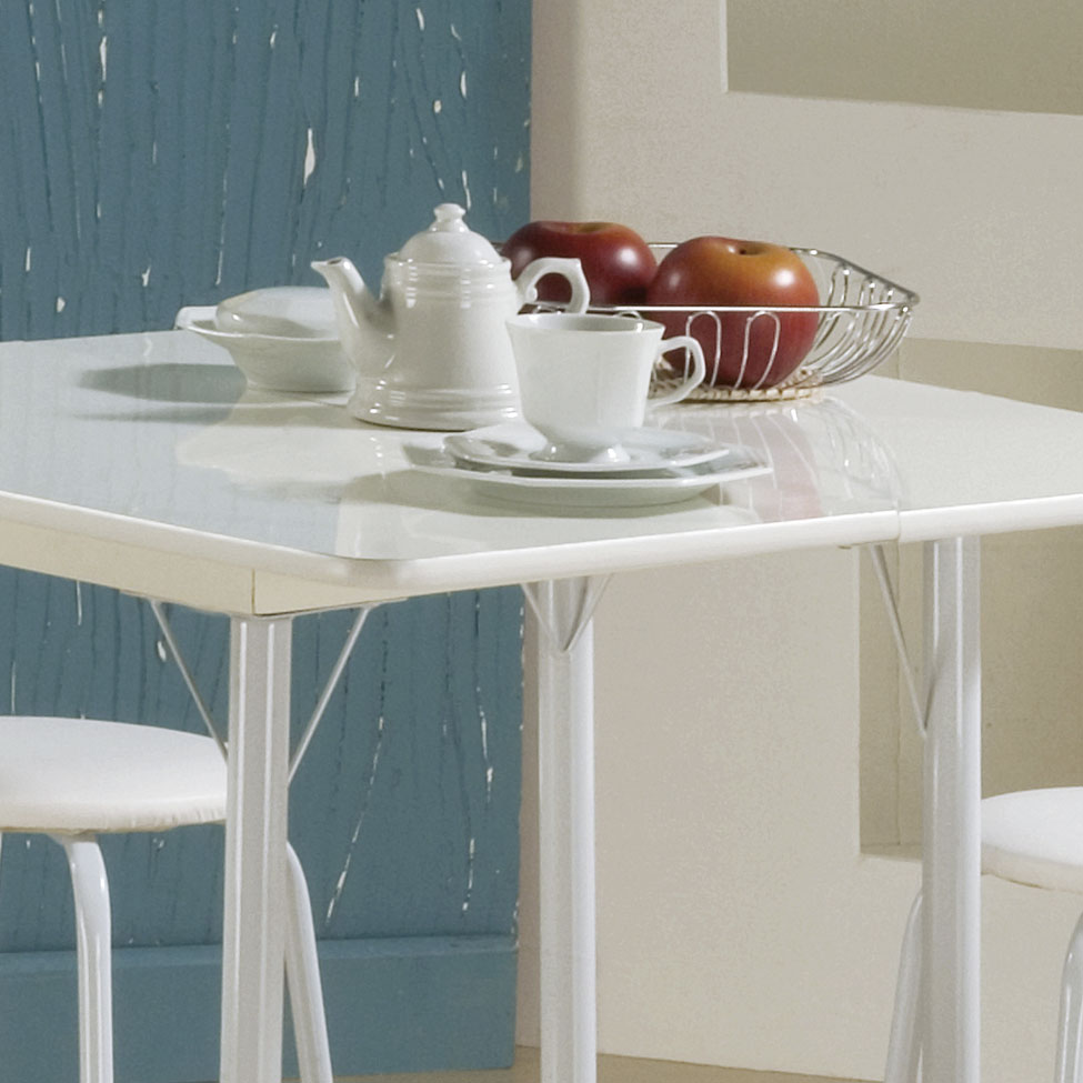 Conjunto de Mesa e 4 Mochos Nadia Branco