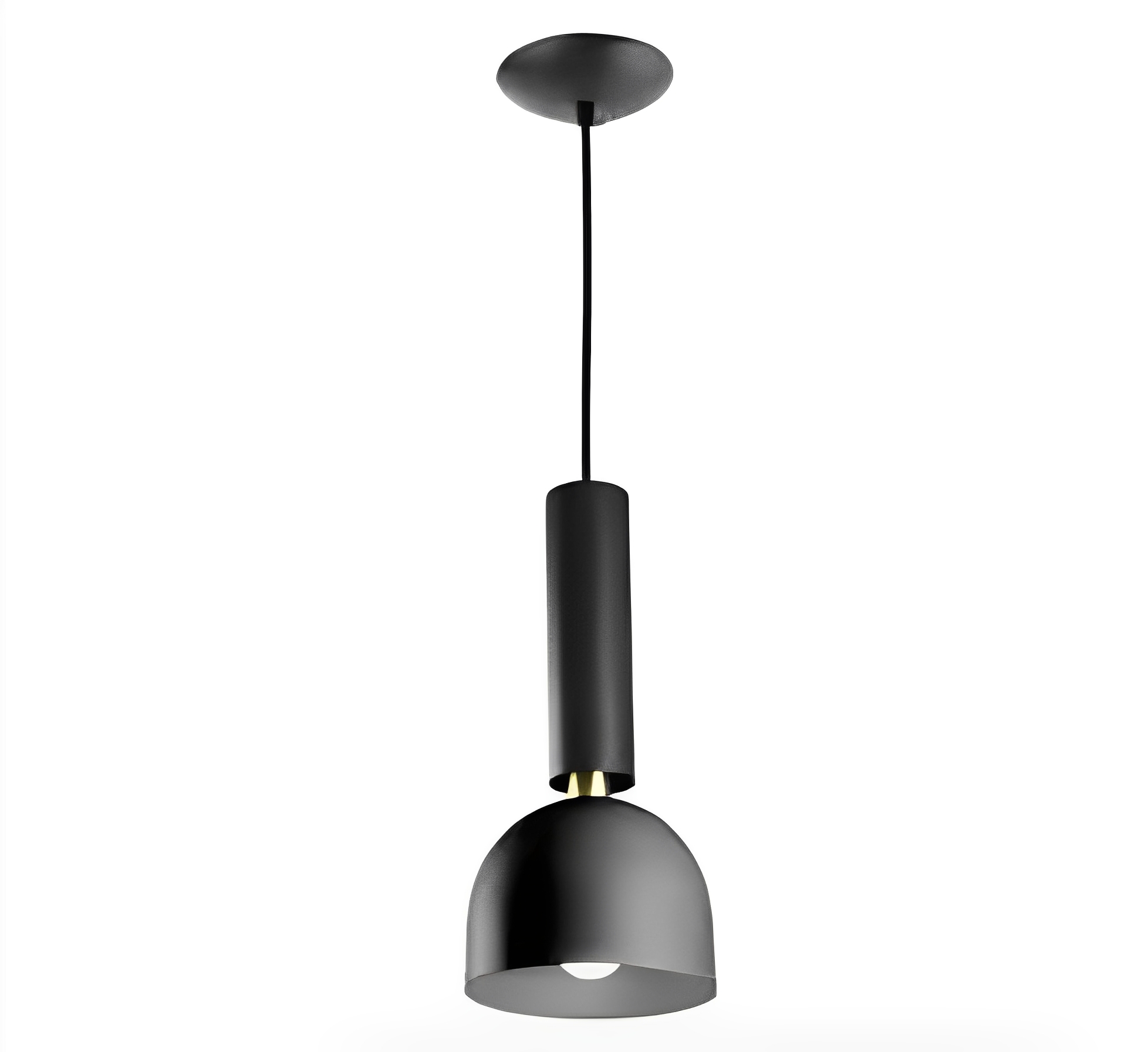 Lustre Pendente Savana Moderno Preto Spotline