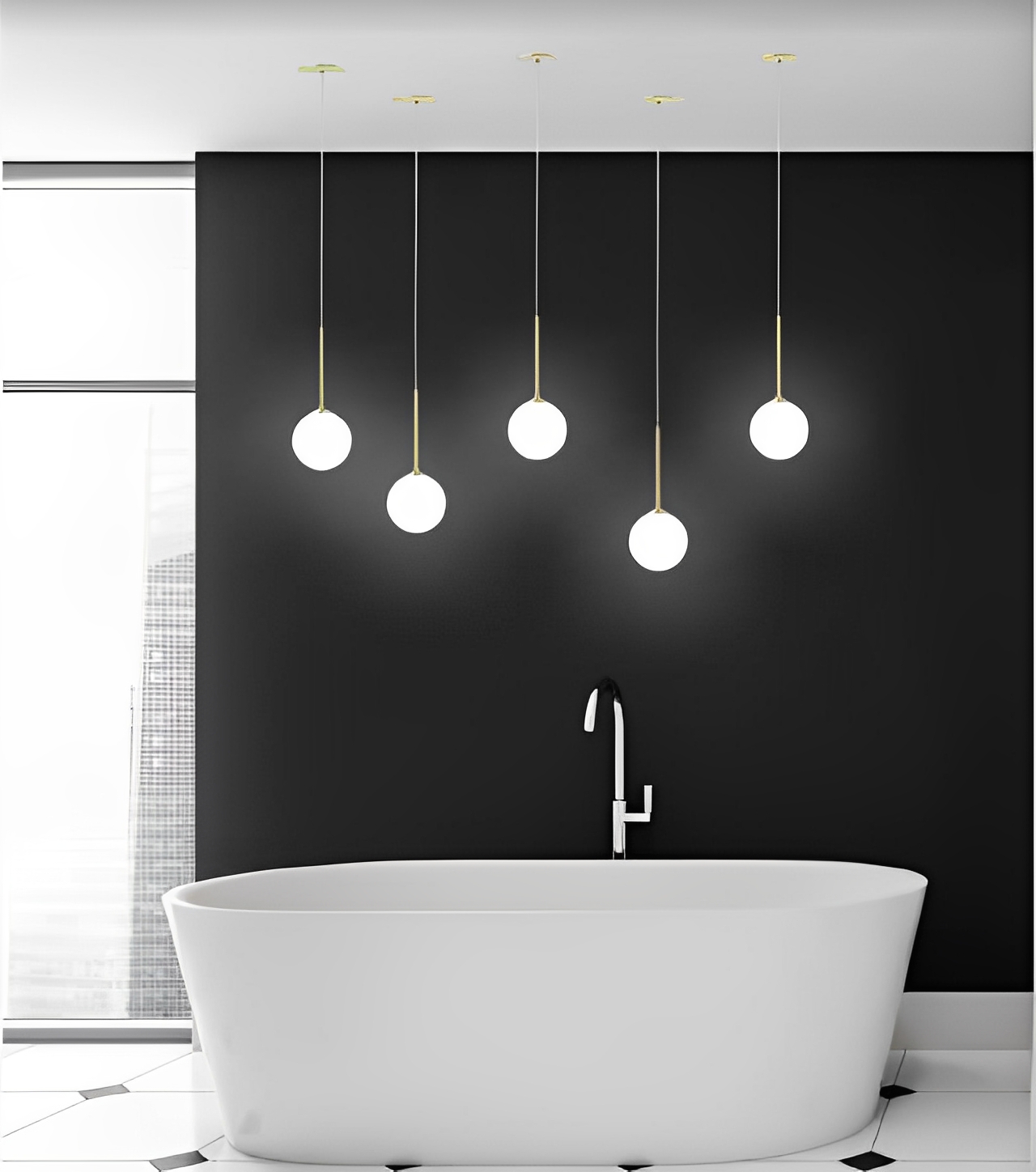 Pendente Para Gesso Dourado Fosco Globo Vidro Jabuticaba Blown