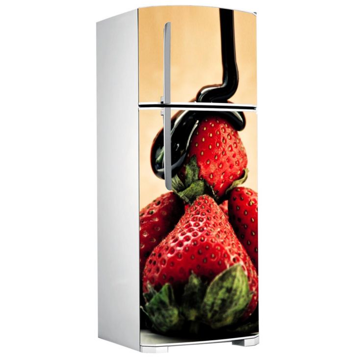 Adesivo Porta de Geladeira X4 Adesivos Inteira Colorido GL12 Ideias De Aparador Na Cozinha ~ Adesivo Porta de Geladeira X4 Adesivos Inteira Colorido GL12