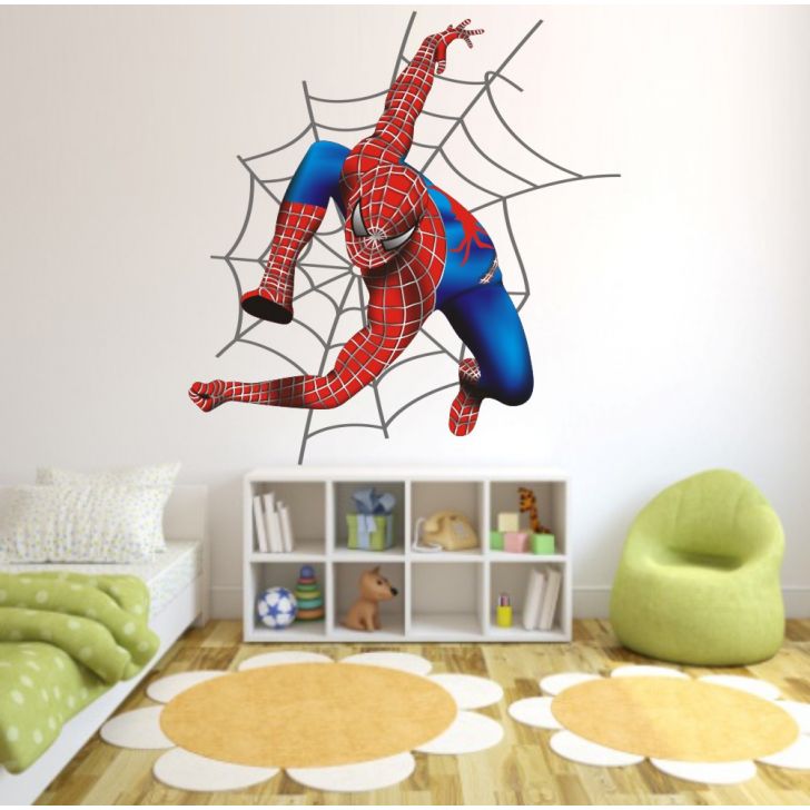 Adesivo de Parede Infantil X4 Adesivos Homem Aranha Adesivo Orelha De Abano ~ Adesivo de Parede Infantil X4 Adesivos Homem Aranha