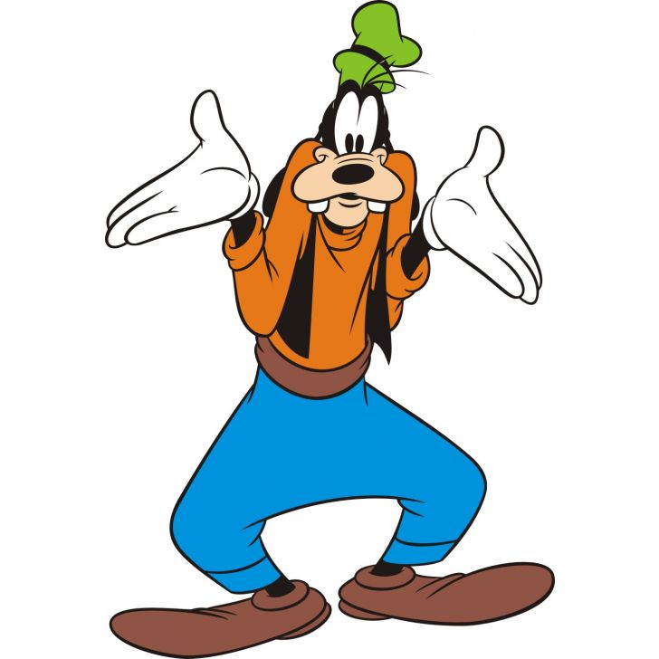 Adesivo de Parede Infantil X4 Adesivos Pateta da Disney Colorido QI93 M Armario Nicho Quarto ~ Adesivo de Parede Infantil X4 Adesivos Pateta da Disney Colorido QI93 M