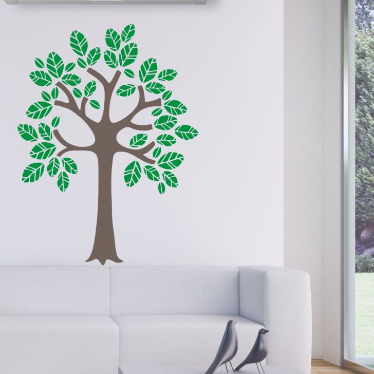 Adesivo de Parede X4 AdesivosÁrvore com Folhas Marrom Verde F48 P Armarios Dormitorio Matrimonio El Corte Ingles ~ Adesivo de Parede X4 AdesivosÁrvore com Folhas Marrom Verde F48 P