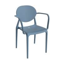 Cadeira Slick com Braço Lazuli