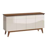 Buffet Classic 4 PT Off White e Freijo Touch