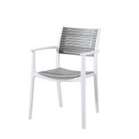 Cadeira Dulce Branca e Cinza